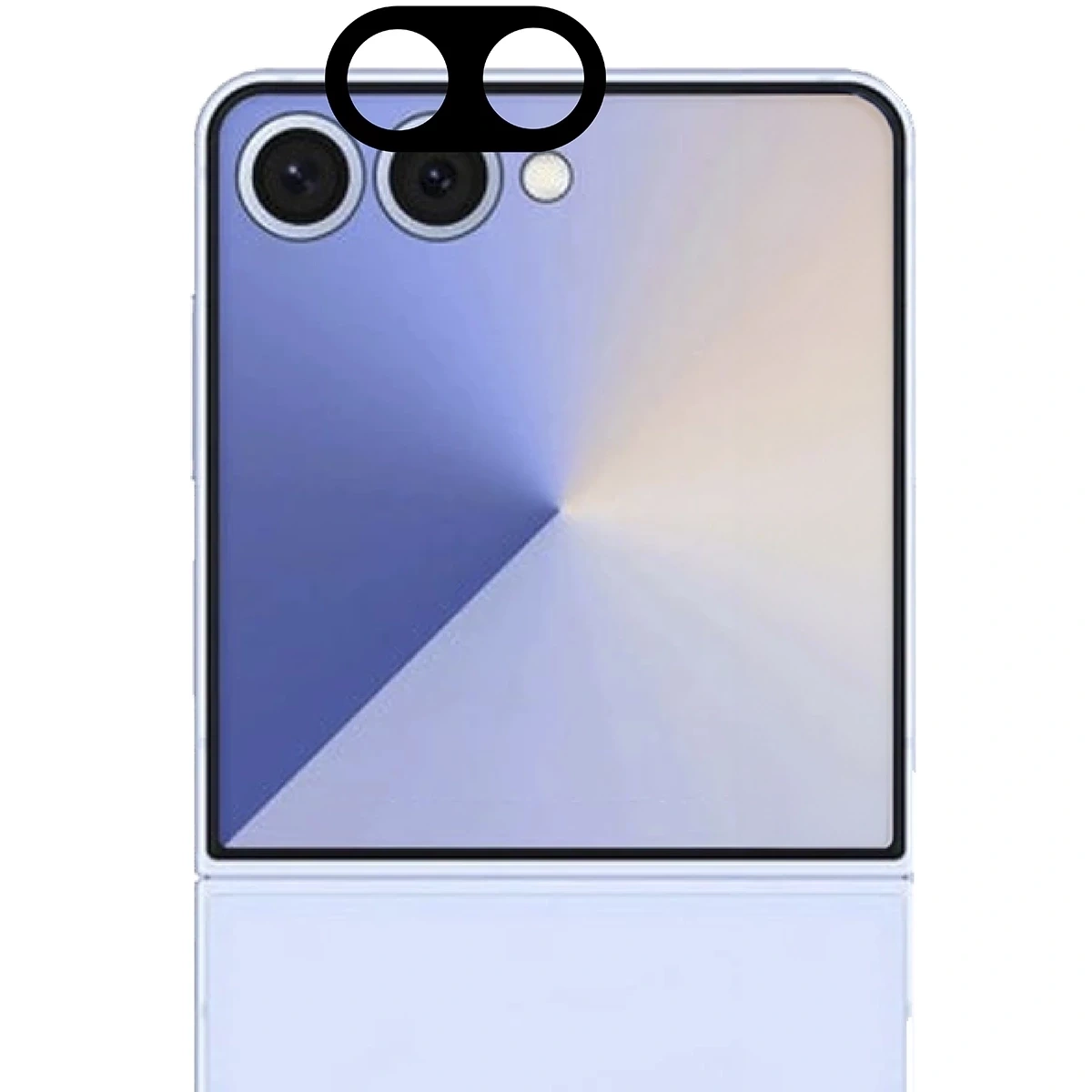 Szkło na aparat Bizon Glass Lens do Samsung Galaxy Z Flip7 [2 PACK]