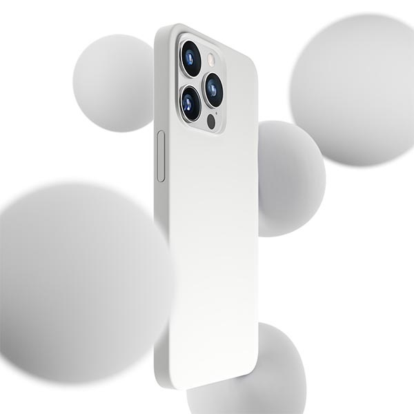 Case 3MK Hardy Case MagSafe Apple iPhone 14 Pro Max white/white