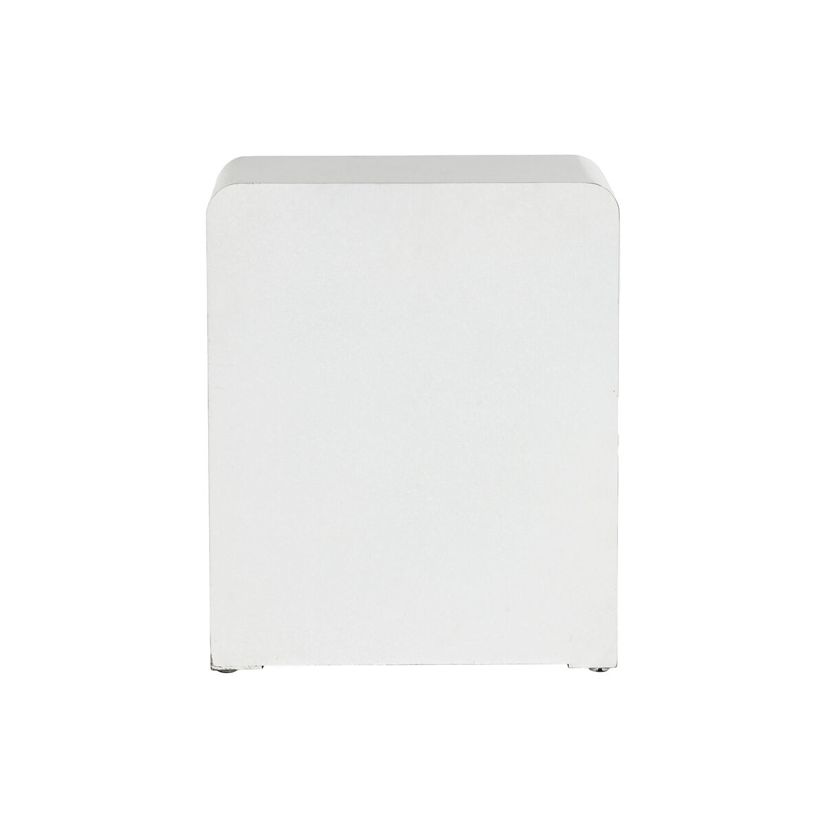 Nightstand Home ESPRIT White MDF Wood 40 x 30 x 48 cm