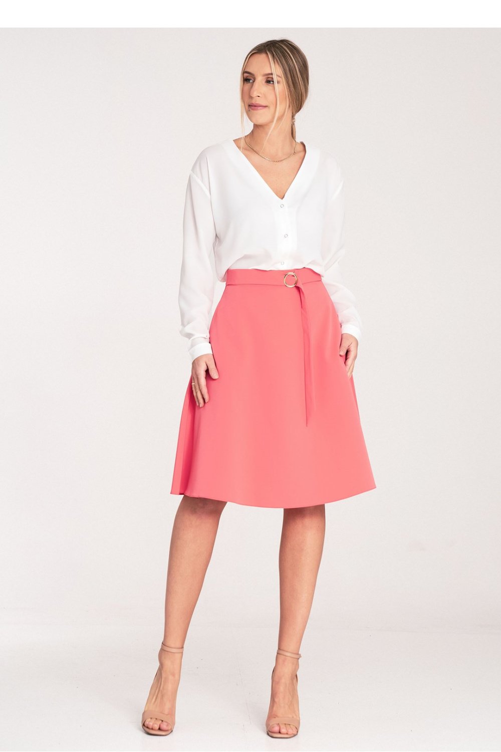  Skirt model 204318 Figl  pink