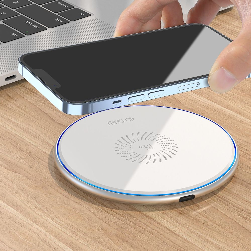 Tech-Protect QI15W-C1 Wireless Charger 15W White