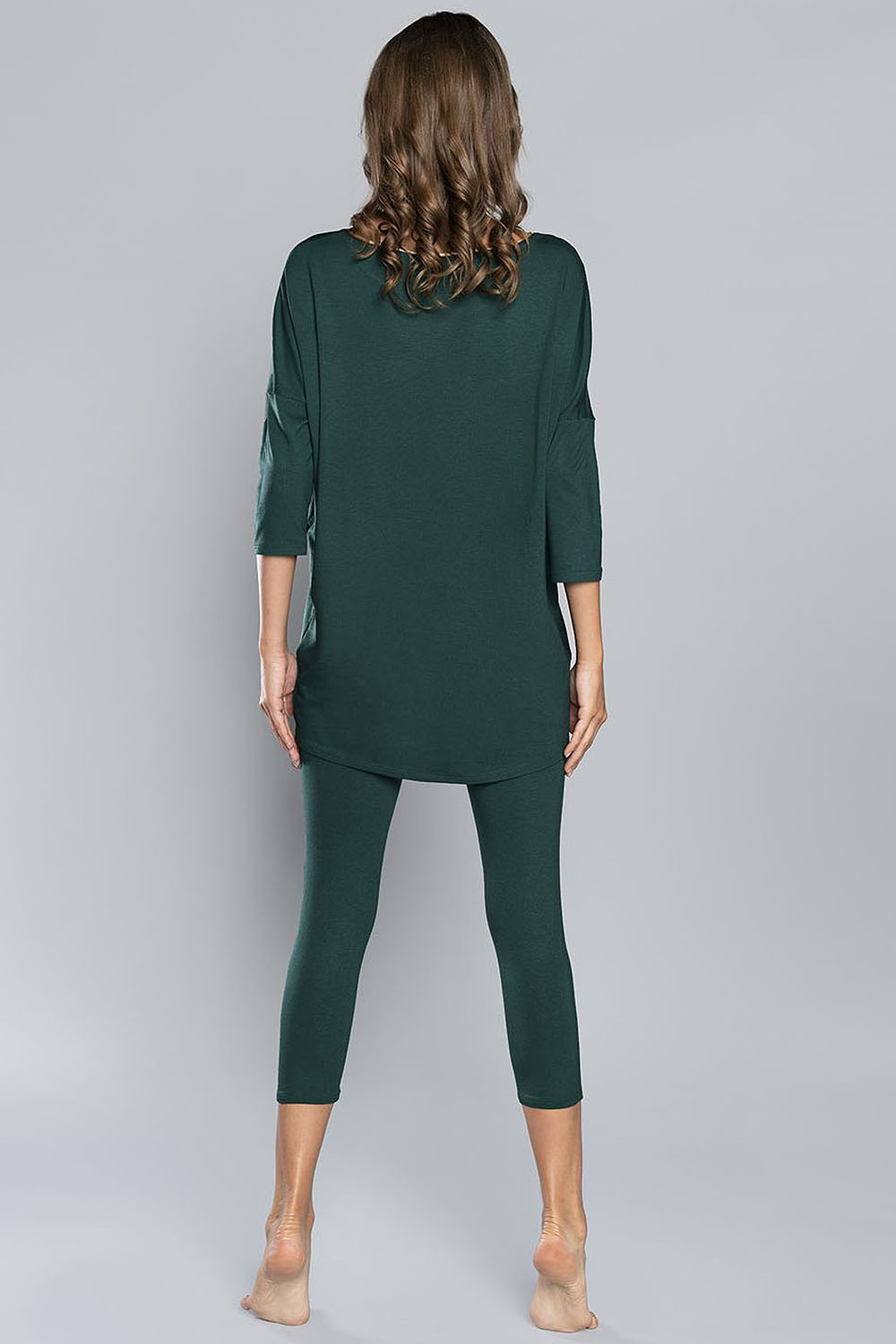 Piżama piżama Italian Fashion Mandala r.3/4 sp.3/4 zielony - Italian Fashion Zielony Damska