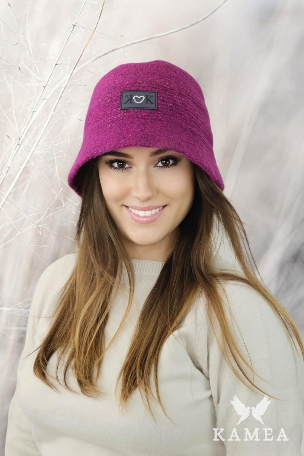  Hat model 205296 Kamea  violet