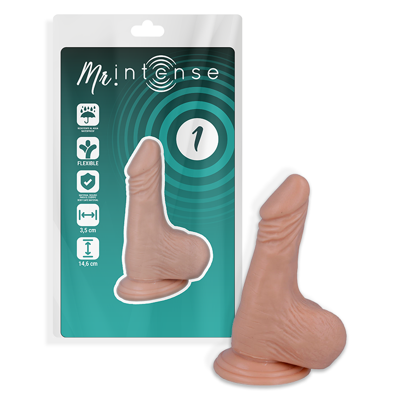 MR INTENSE - 1 REALISTIC COCK 14.6 -O- 3.5CM