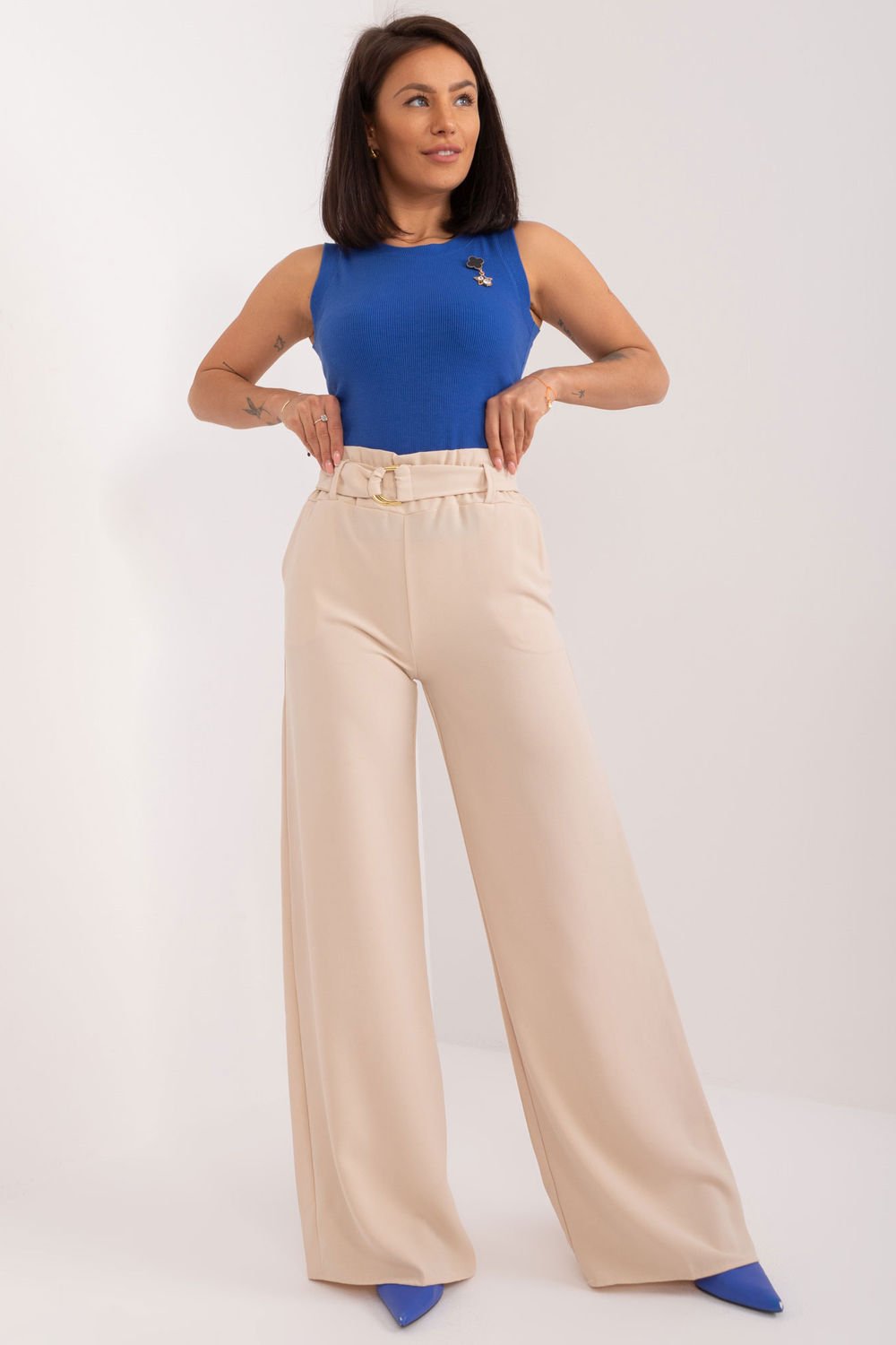  Trousers model 195811 Rue Paris  beige