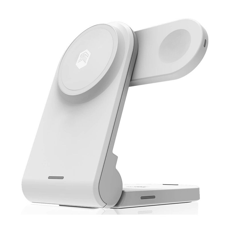 STM ChargeTree MAG 3-in-1 MagSafe wireless charger (white)