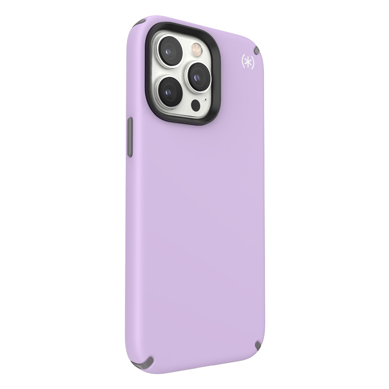 Speck Presidio2 Pro MICROBAN Apple iPhone 14 Pro Max (Spring Purple / Cloudygrey / White)