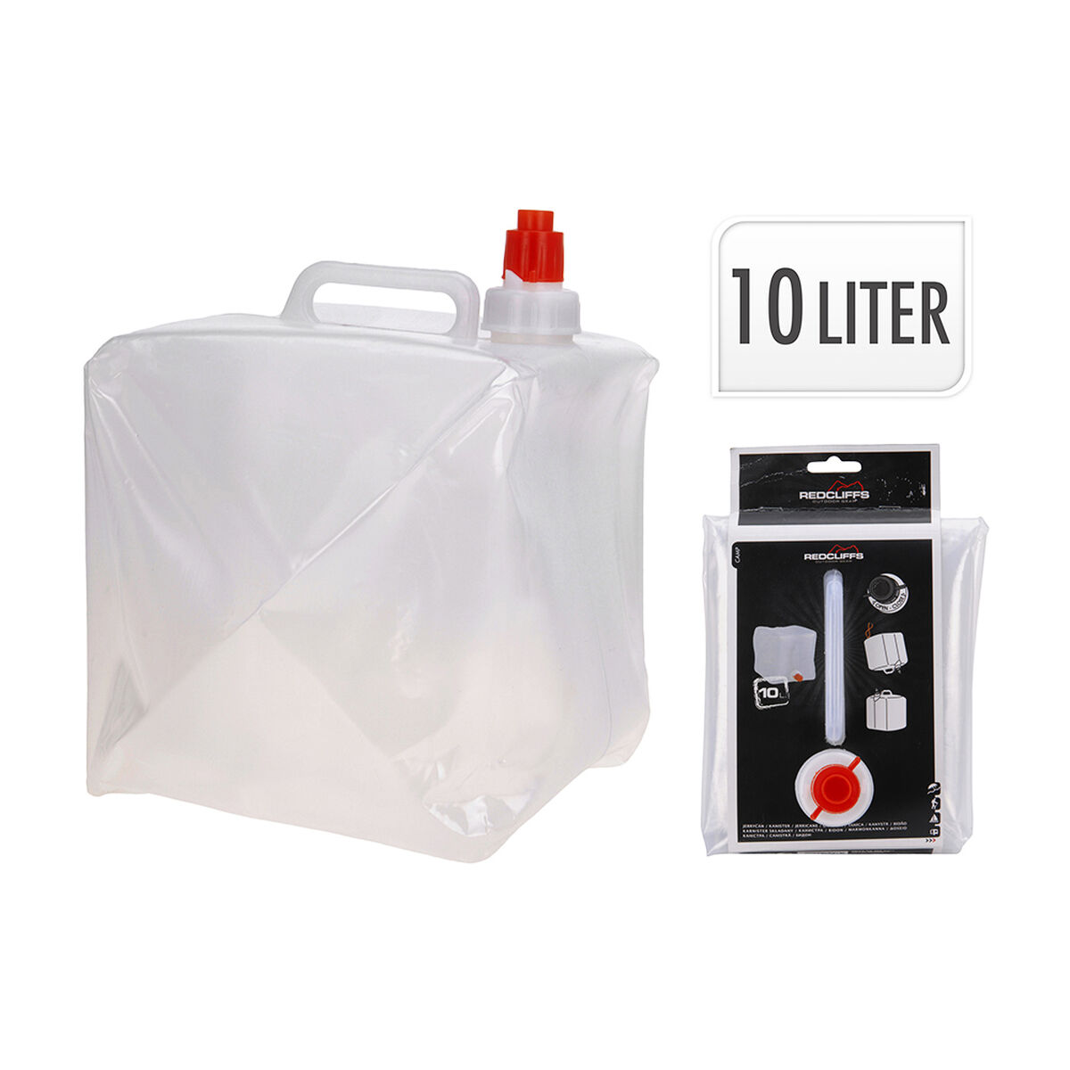 Polypropylene Drink Bottle Redcliffs 10 L polypropylene