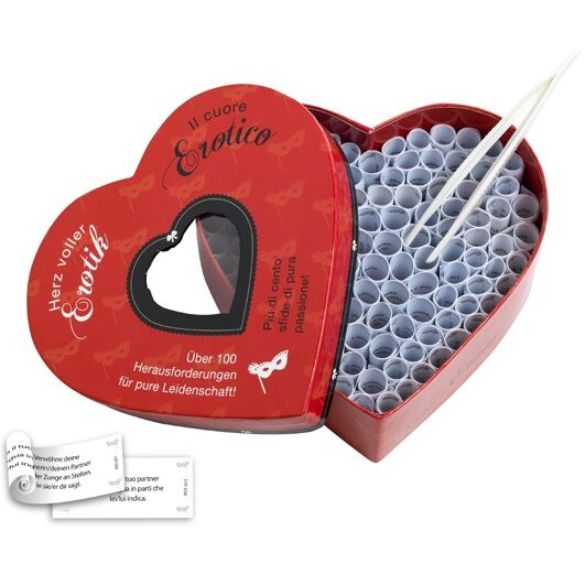 HERZ VOLLER EROTIK & IL CUORE EROTIC (DE-IT) RED