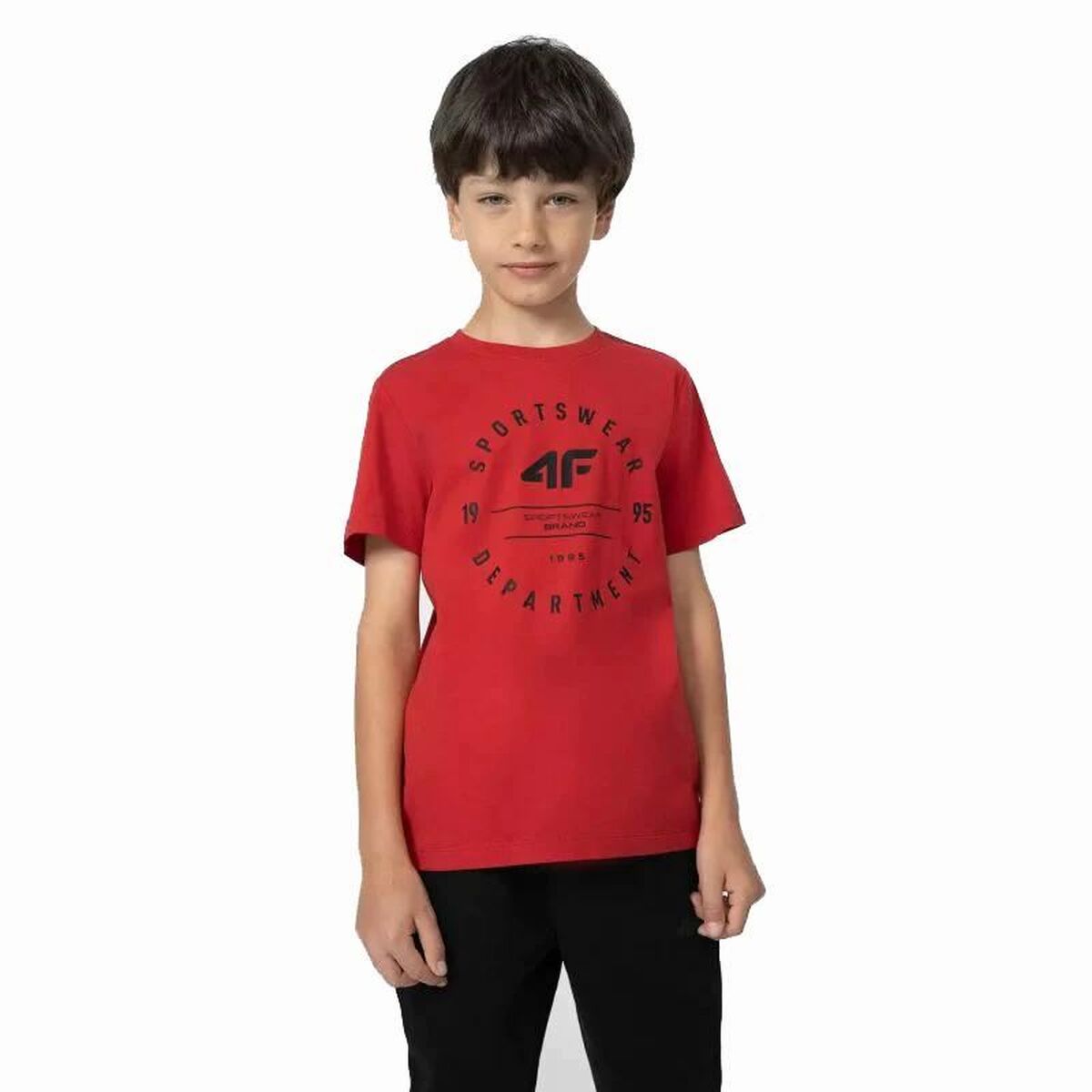 Children’s Short Sleeve T-Shirt 4F M294 Red Children’s Short Sleeve T-Shirt 4F M294 Red