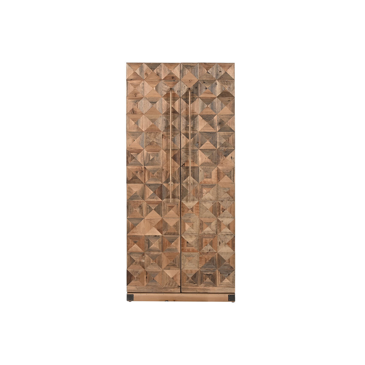 Bottle rack Home ESPRIT Brown Fir 64,5 x 45 x 146,5 cm