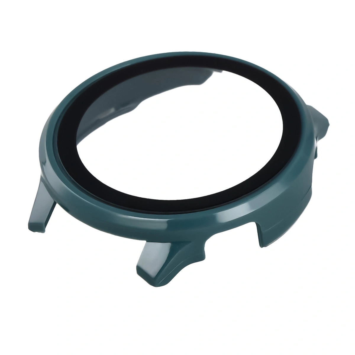 Etui ze szkłem do zegarka Bizon Case+Glass Watch do Garmin Venu 4 41mm zielone