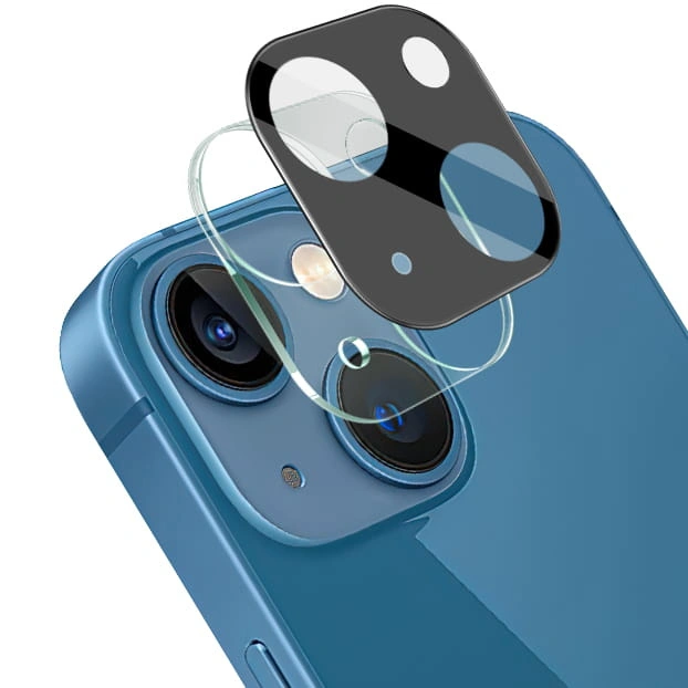 BIZON 2x screen glass + camera glass Apple iPhone 14 Plus