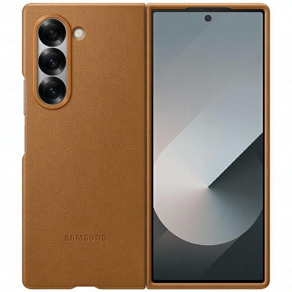 Samsung EF-VF956PAEGWW Galaxy Z Fold 6 Eco-leather Case tan