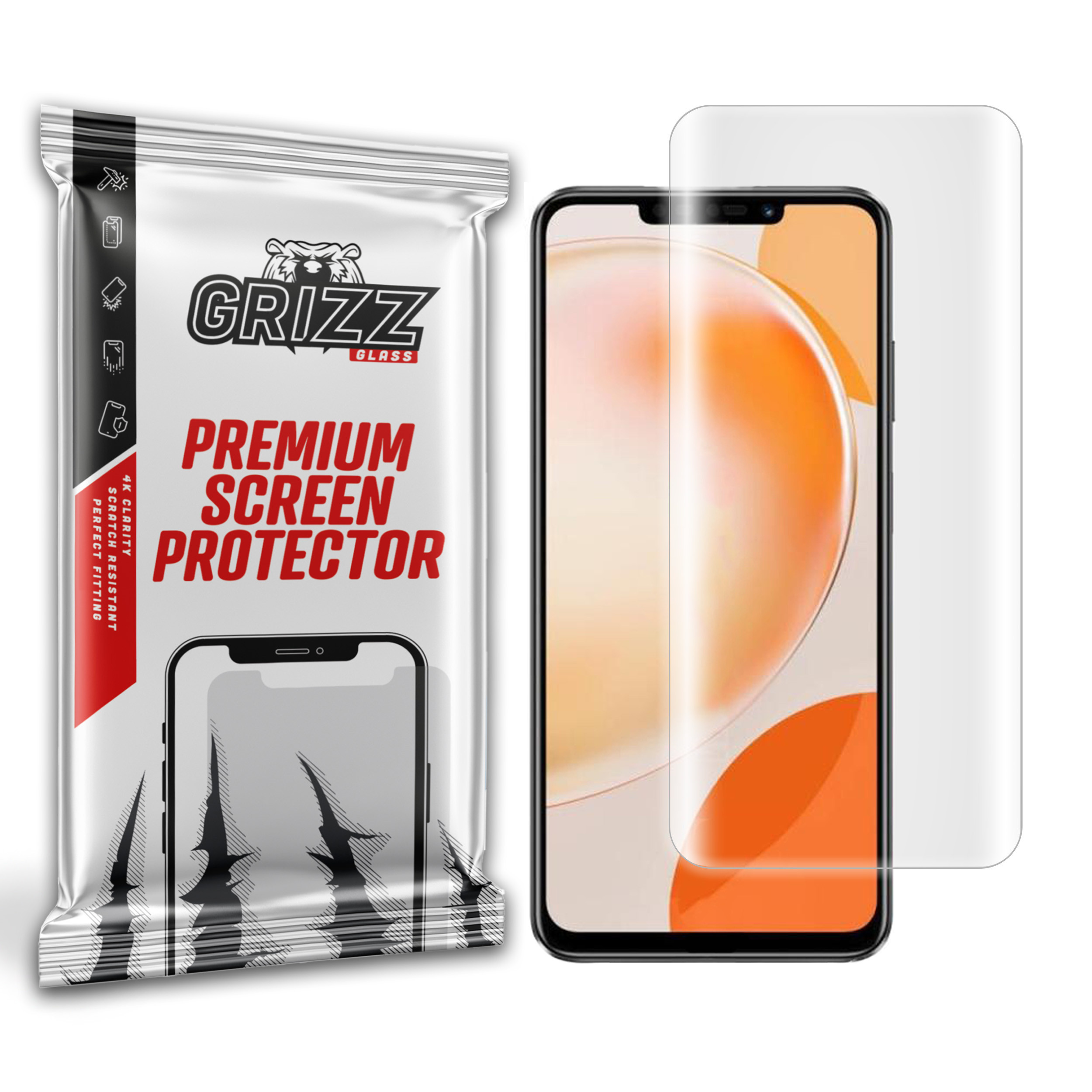 GrizzGlass Hydrofilm Huawei Nova Y91
