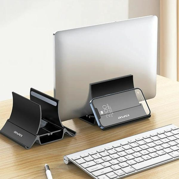 AWEI X32 gravity laptop stand black