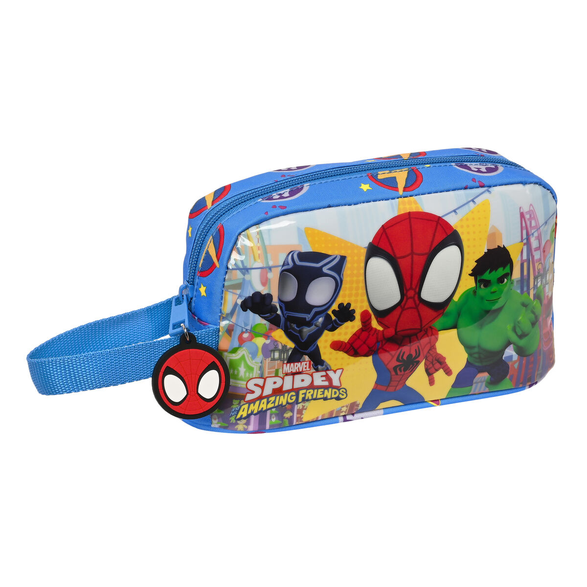 Thermal Lunchbox Spiderman Team up 21.5 x 12 x 6.5 cm Blue