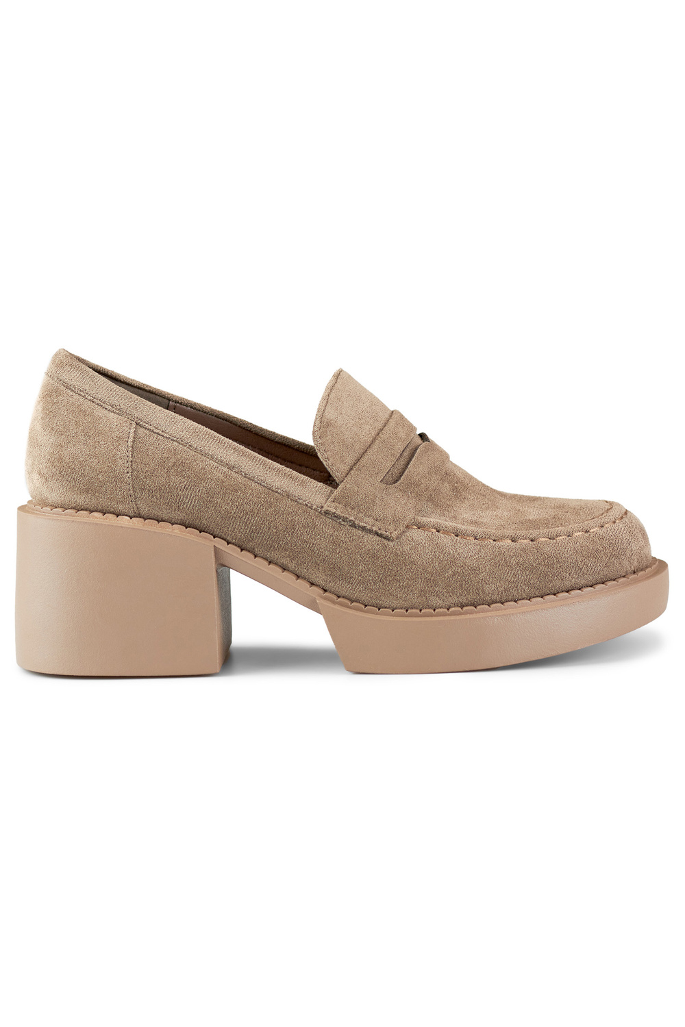  Heeled low shoes model 186035 PRIMO  beige