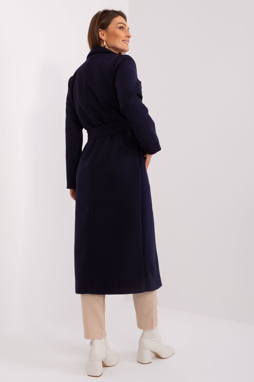  Coat model 190135 Och Bella  navy blue