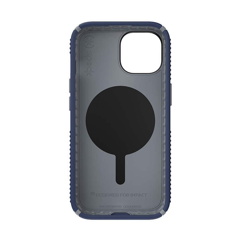Speck Presidio2 Grip ClickLock MagSafe Apple iPhone 15 (Coastal Blue/Dustgrey/White)