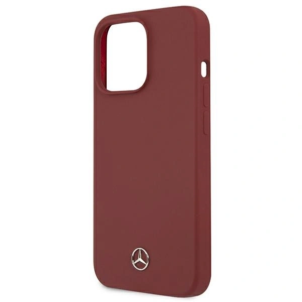 Mercedes MEHCP13XSILRE Apple iPhone 13 Pro Max hardcase Silicone Line red