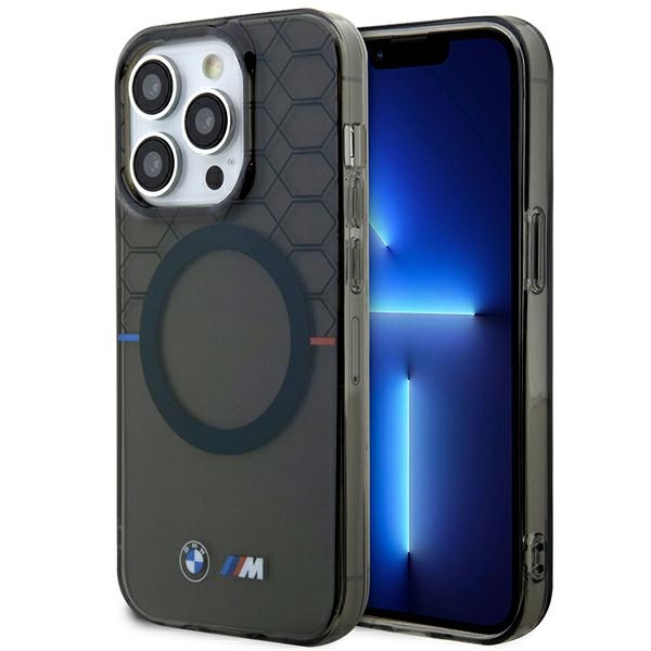 BMW BMHMP13LHGPK Apple iPhone 13 Pro / 13 Pattern MagSafe grey