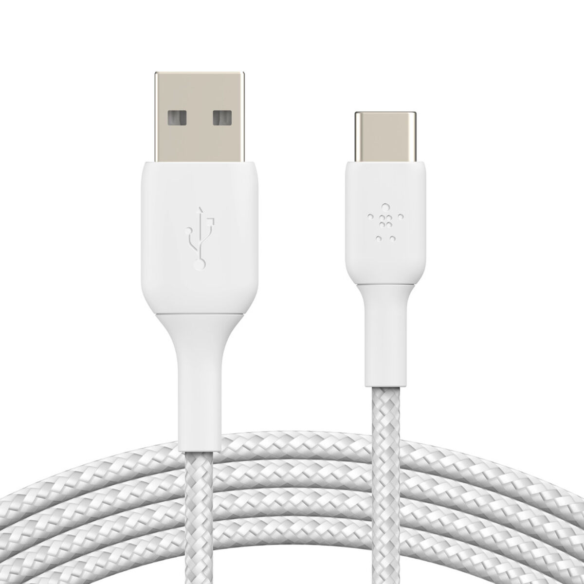 USB A to USB C Cable Belkin CAB002BT0MWH White 15 cm