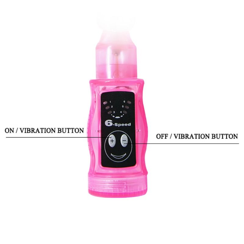 DISTORTION VIBRATING STIMULATOR PINK