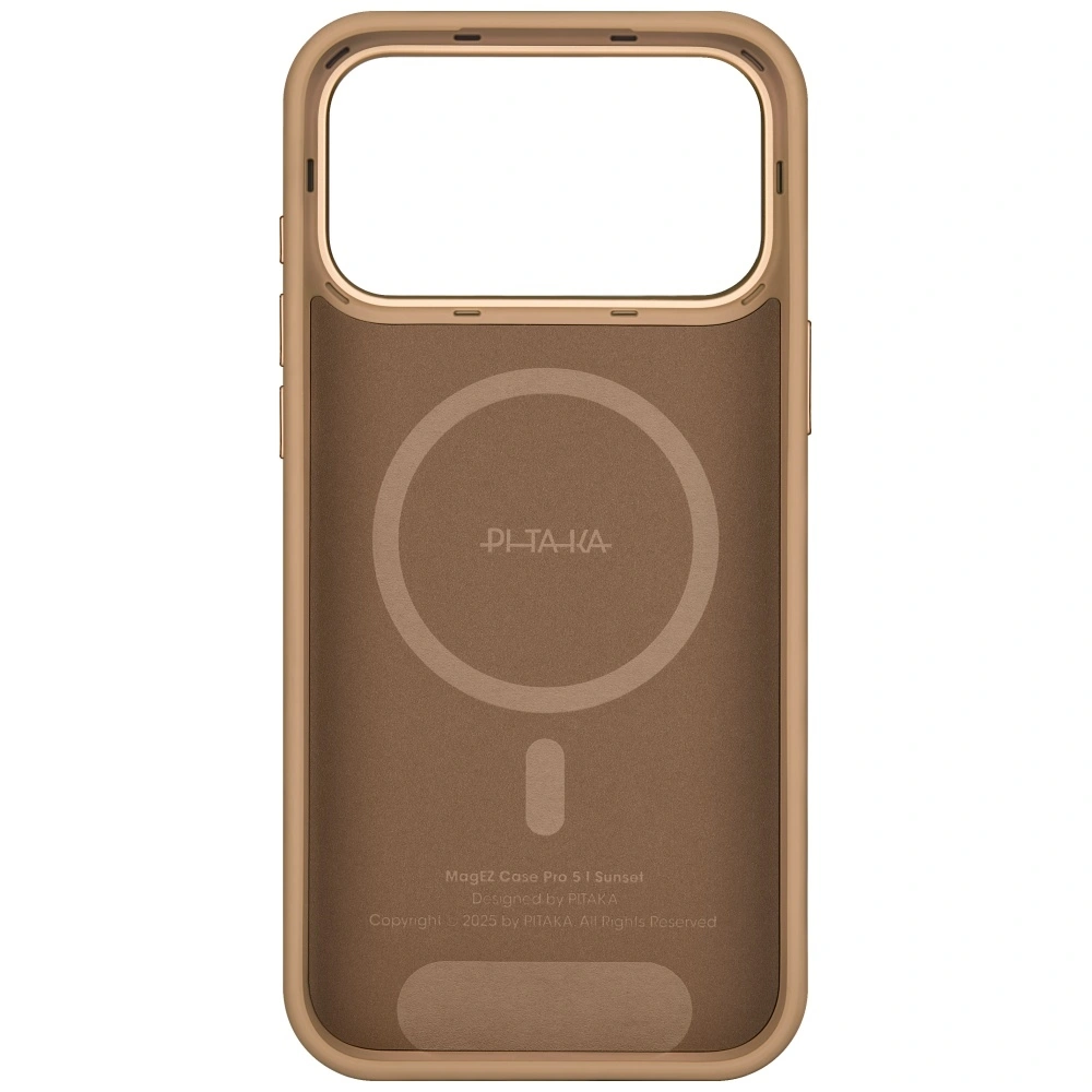 Etui PITAKA Aramid UltraGuard MagSafe do Apple iPhone 17 Pro sunset