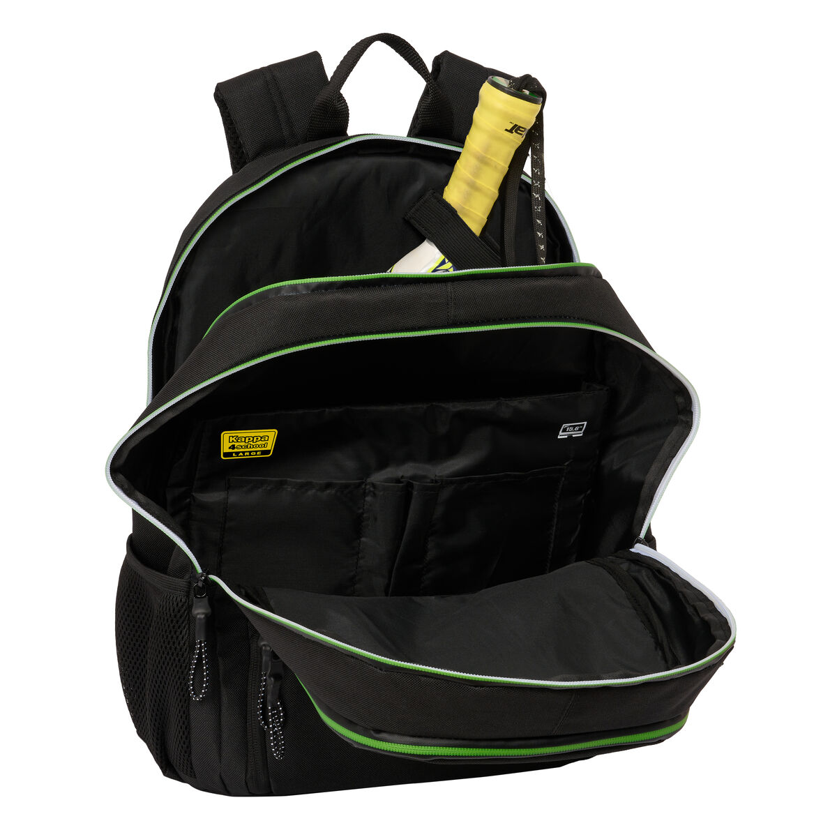 Padel Backpack Kappa Black Black