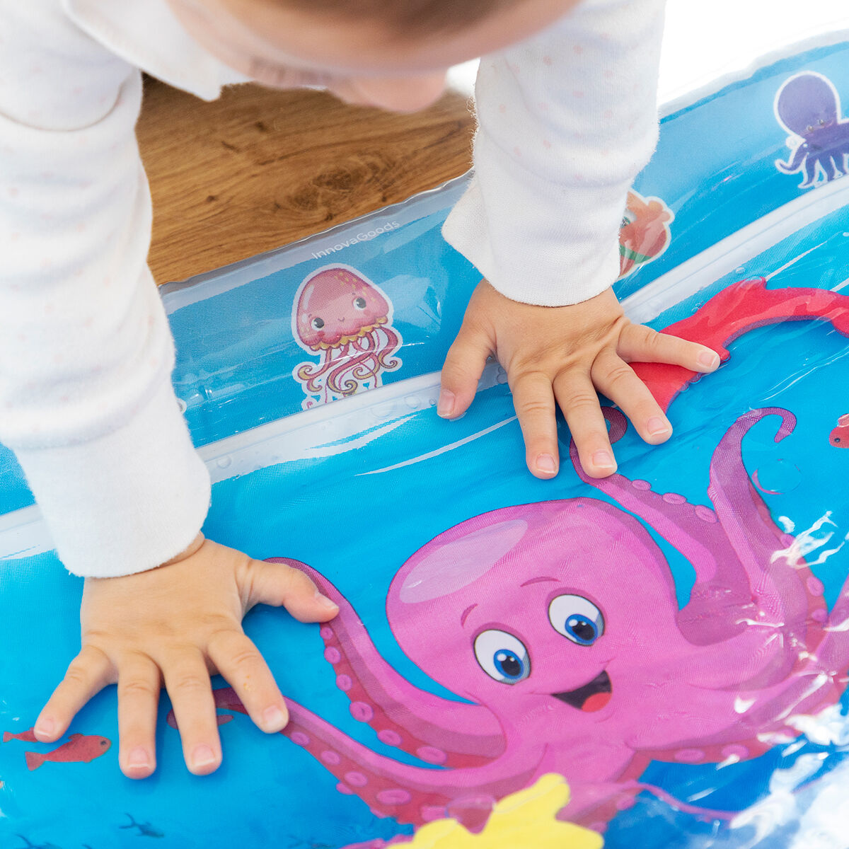 Inflatable Water Play Mat for Babies Wabbly InnovaGoods