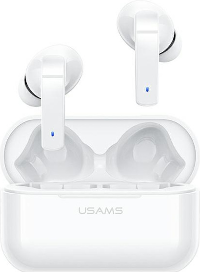 USAMS Earphones Bluetooth 5.0 TWS LY series ANC white BHULY06