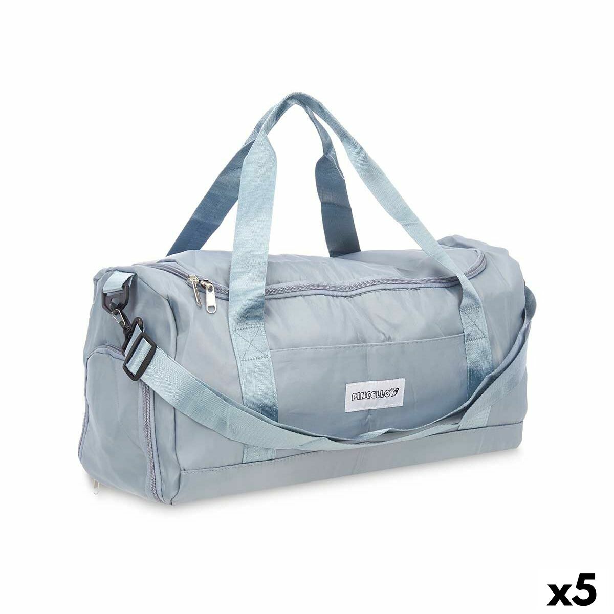 Sports Bag Grey 46 x 25 x 28 cm (5 Units)