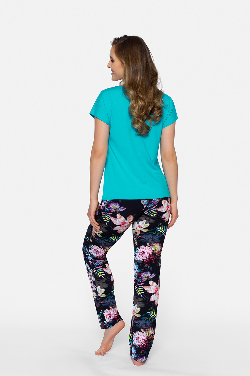 Pyjama model 178044 Babella green Ladies