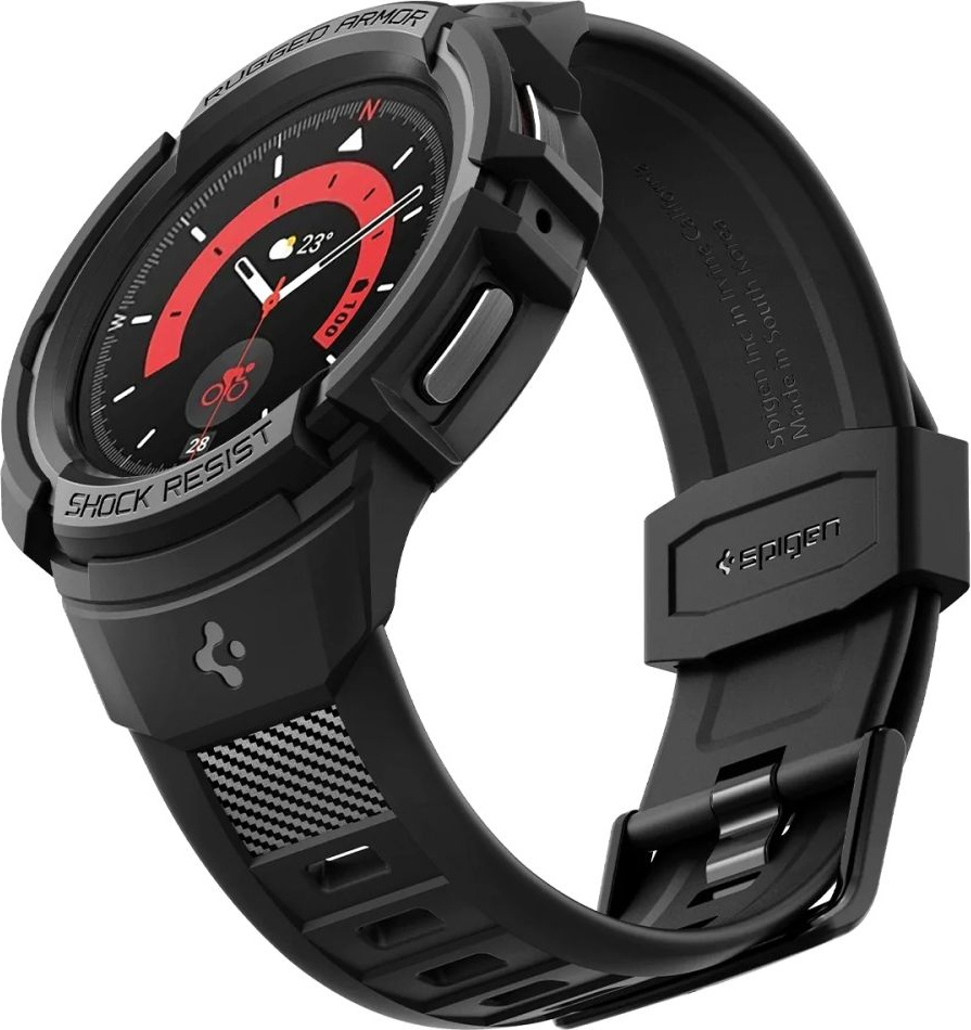 Spigen Rugged Armor Pro Samsung Galaxy Watch 5 Pro 45mm Black