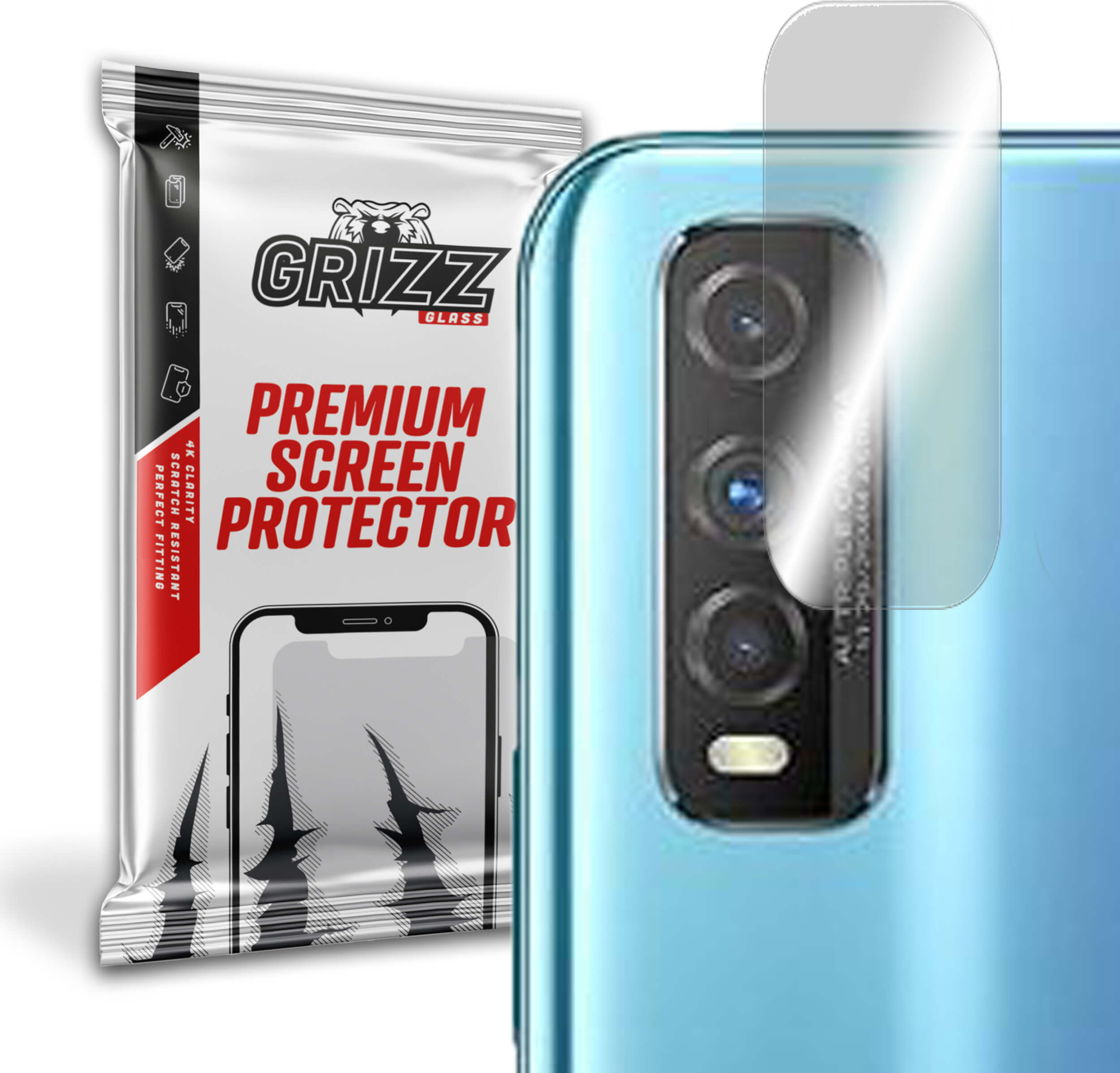 GrizzGlass HybridGlass Camera Vivo Y50T