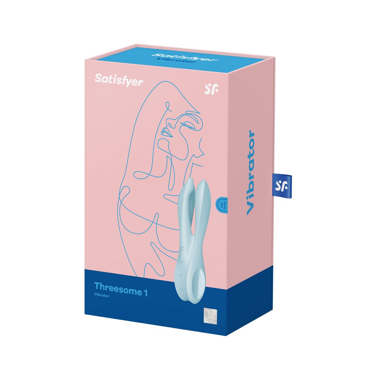 Massager Satisfyer Threesome 1 Light Blue