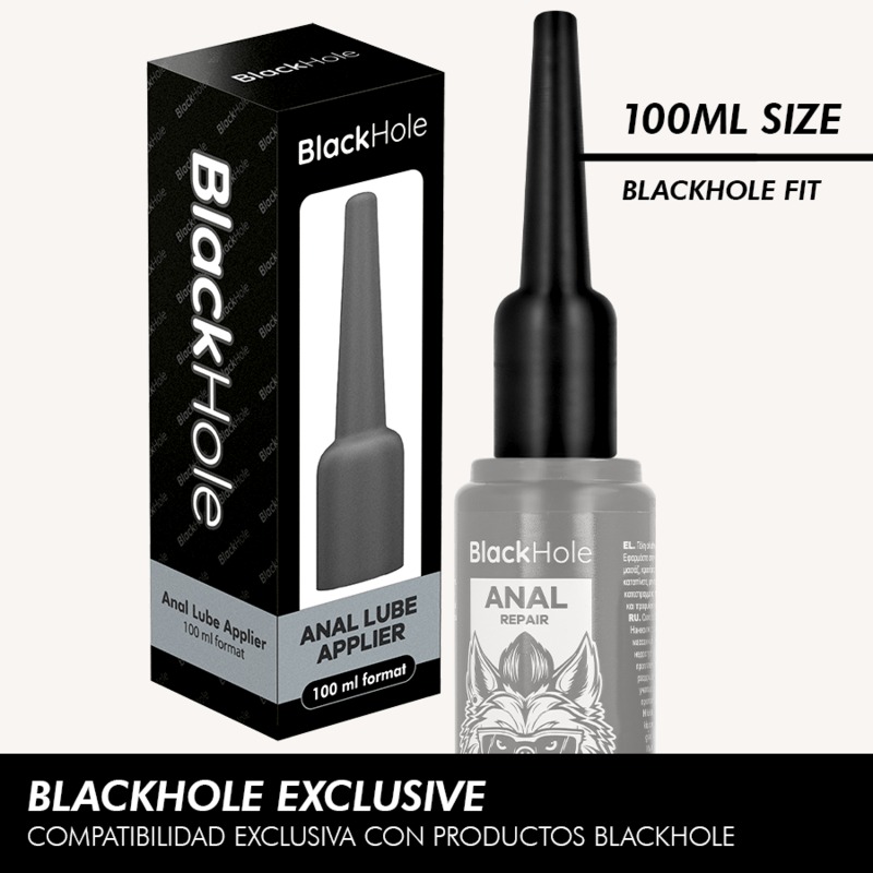 BLACK HOLE - ANAL LUBE APPLIER  L SIZE 100 ML