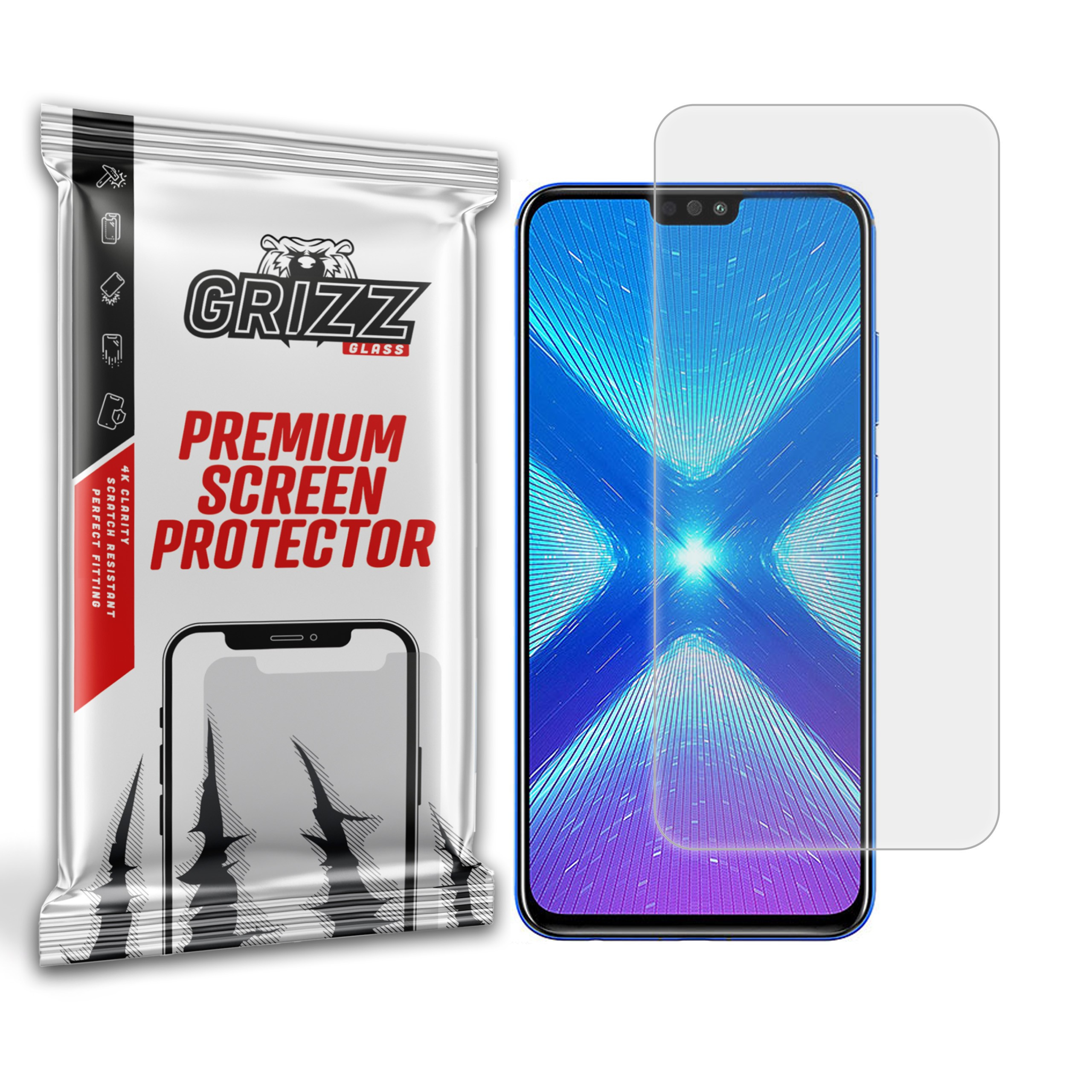 GrizzGlass PaperScreen Honor 8x