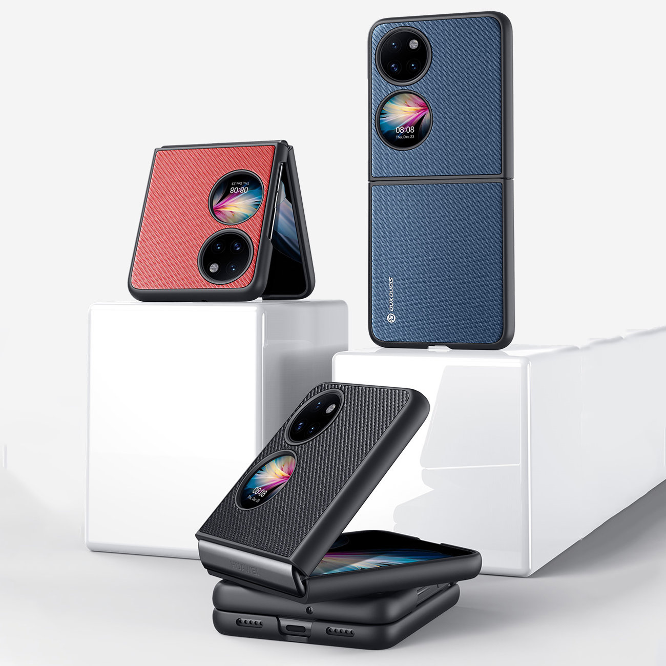 Dux Ducis Fino Huawei P50 Pocket blue