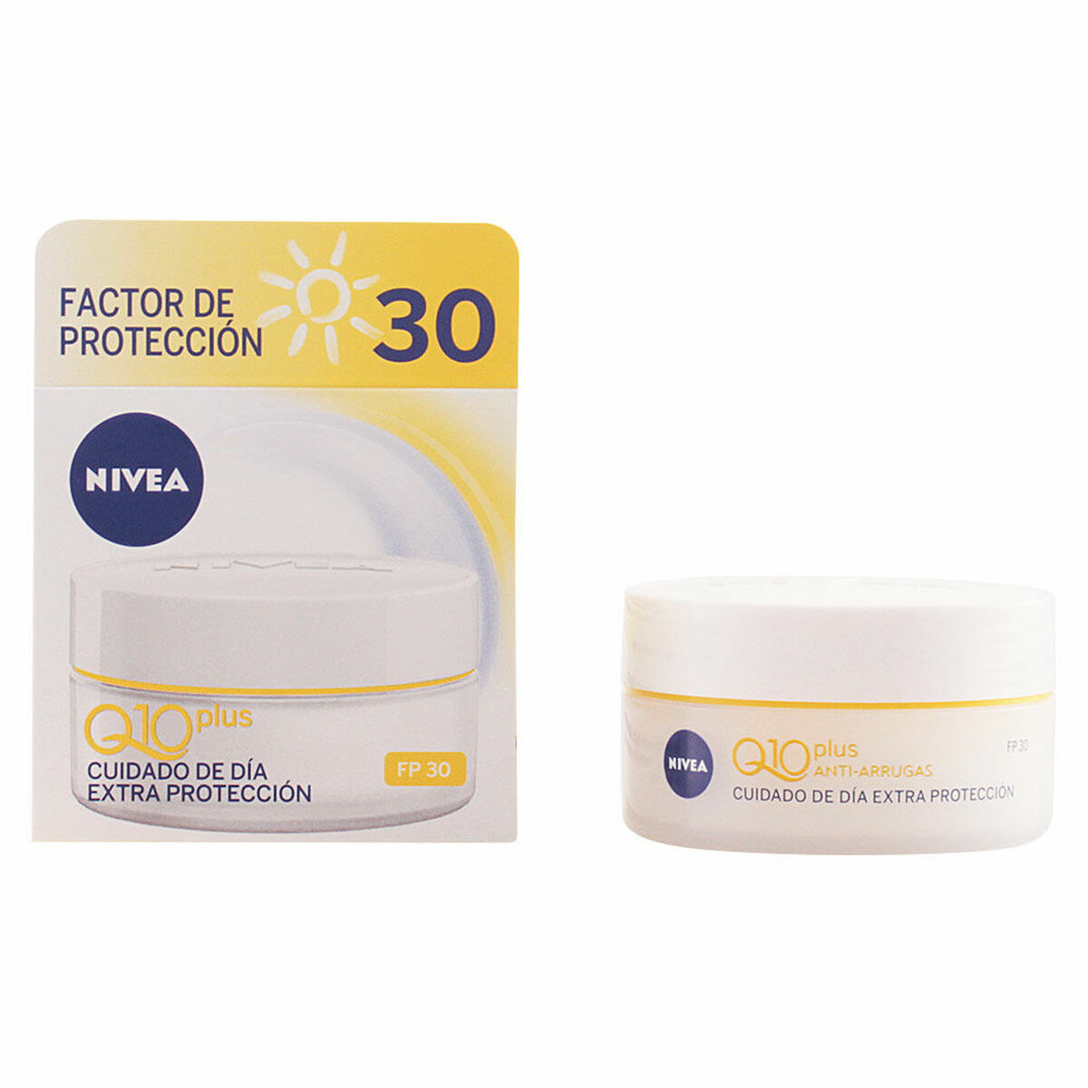 Krem Przeciwzmarszczkowy Nivea Q10+ SPF 30 Spf 15 (50 ml)