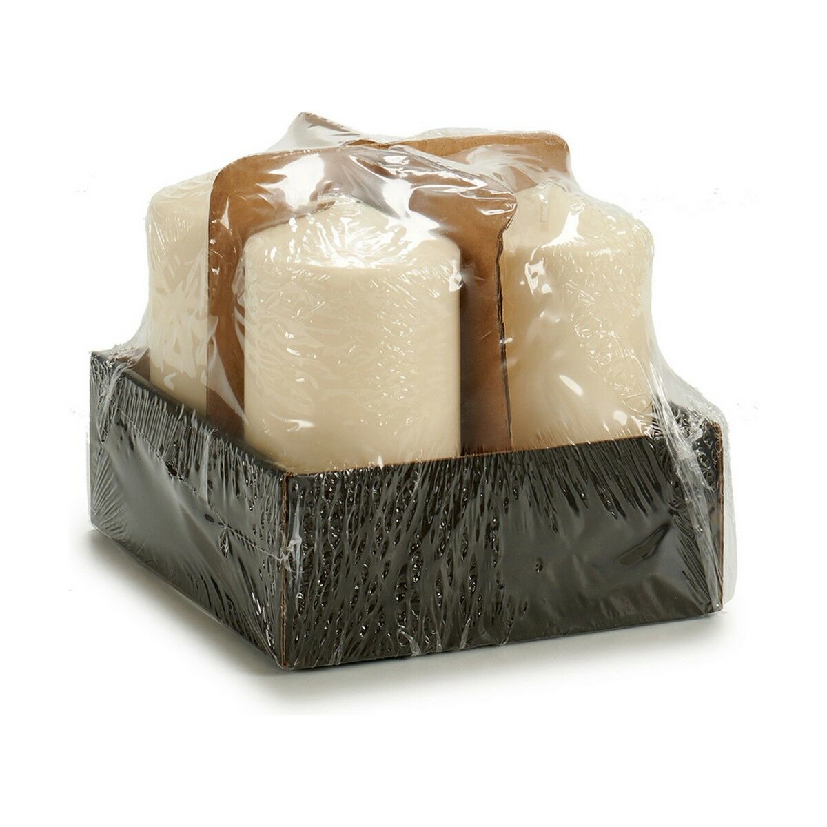 Candle Cream 7 x 13 x 7 cm (4 Units)