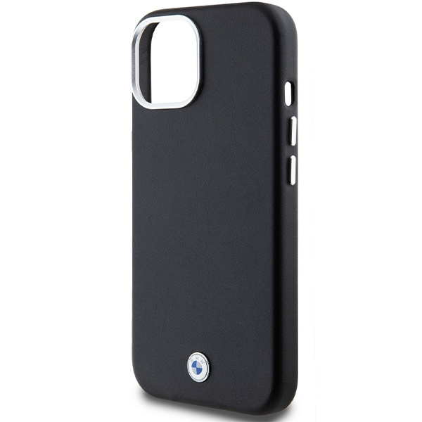 BMW BMHMP14S23PUFWK Apple iPhone 14 / 15 Signature Wrapped Metal MagSafe black
