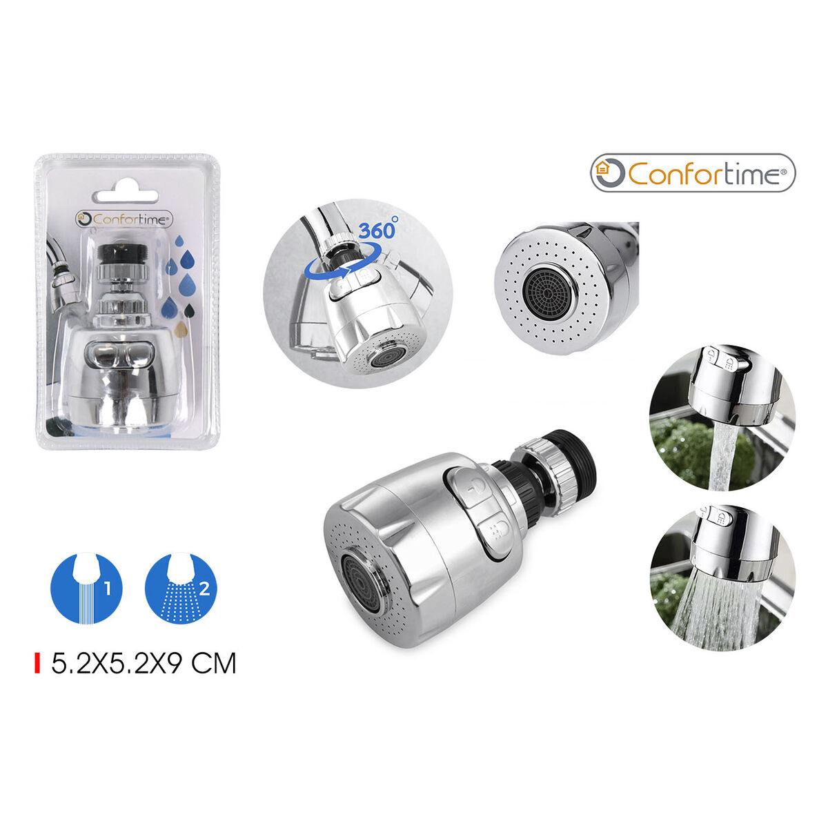 Atomiser Confortime Ø 5,5 x 9 cm (24 Units)