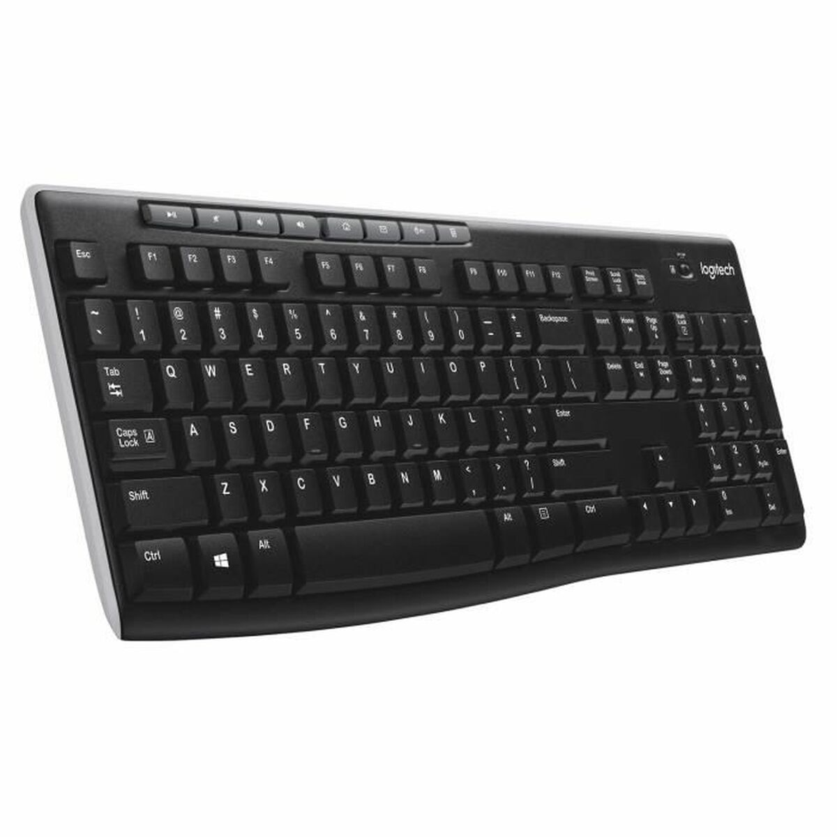 Klawiatura Bezprzewodowa Logitech Francuski Czarny AZERTY