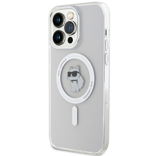 Karl Lagerfeld KLHMP15XHFCCNOT Apple iPhone 15 Pro Max hardcase IML Choupette MagSafe transparent