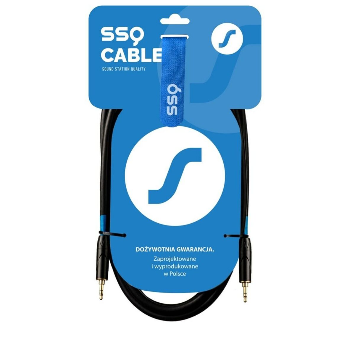 USB Cable Sound station quality (SSQ) SS-1425 Black 2 m