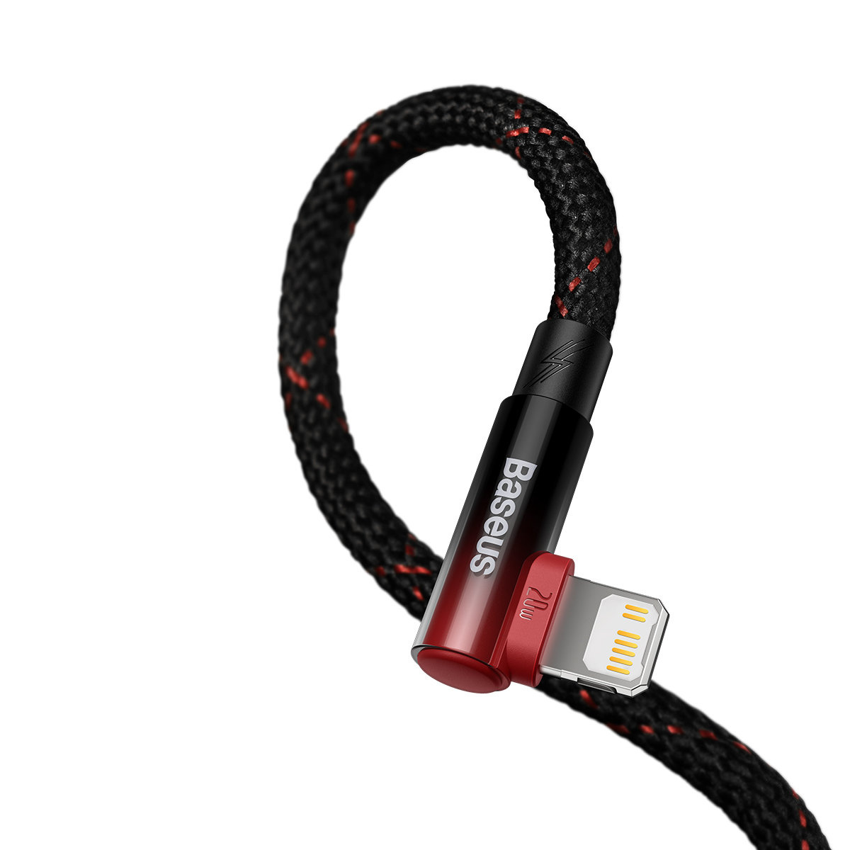 Baseus MVP 2 Elbow Power Delivery USB-C/Lightning 1m 20W red