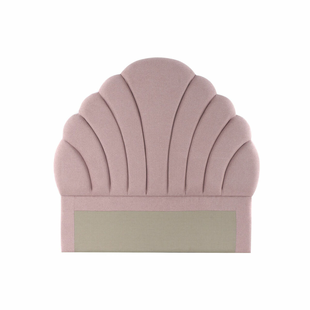 Headboard DKD Home Decor Pink Polyester MDF Wood