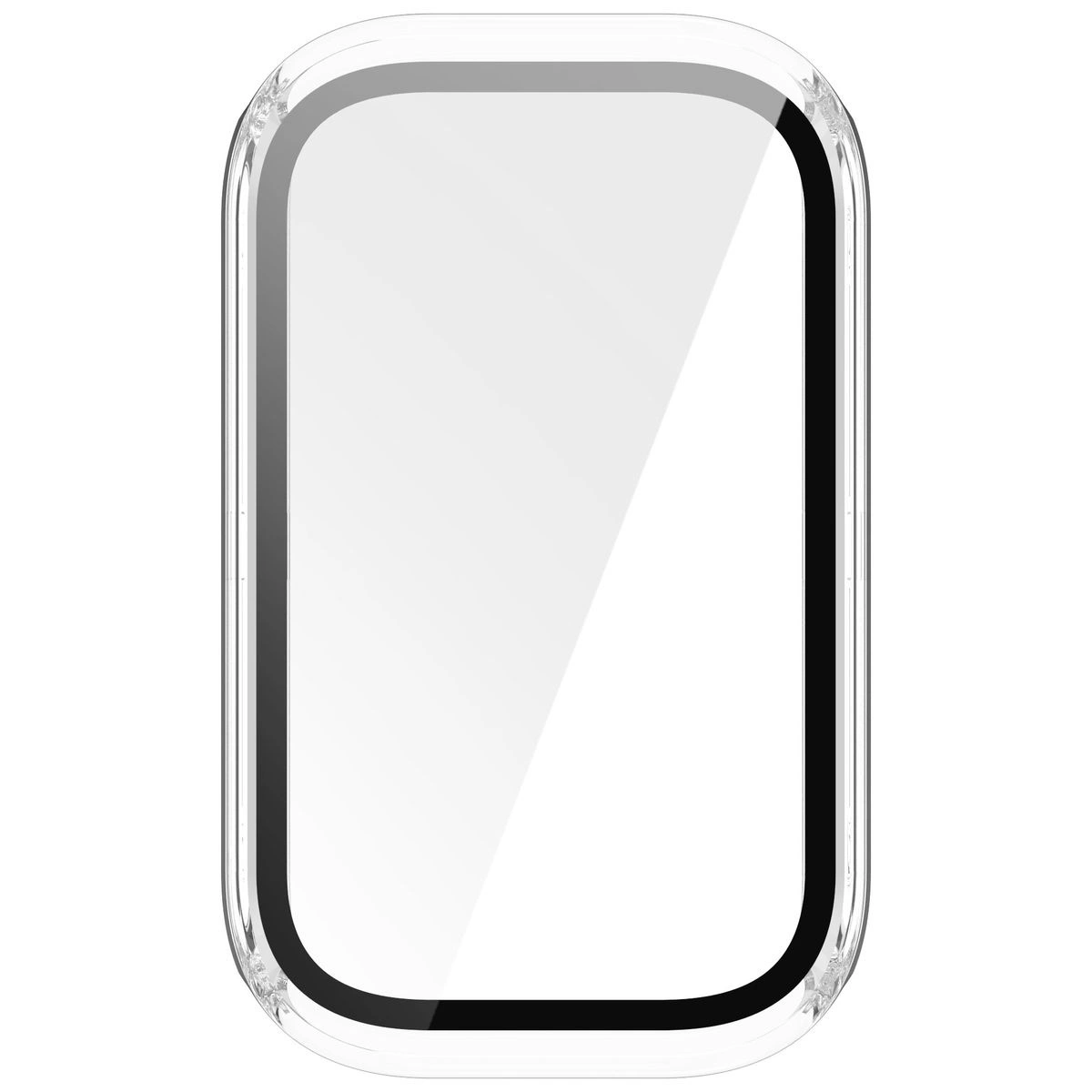 Bizon Case+Glass Watch Xiaomi Smart Band 9 Active / Redmi Smart Band 3 clear